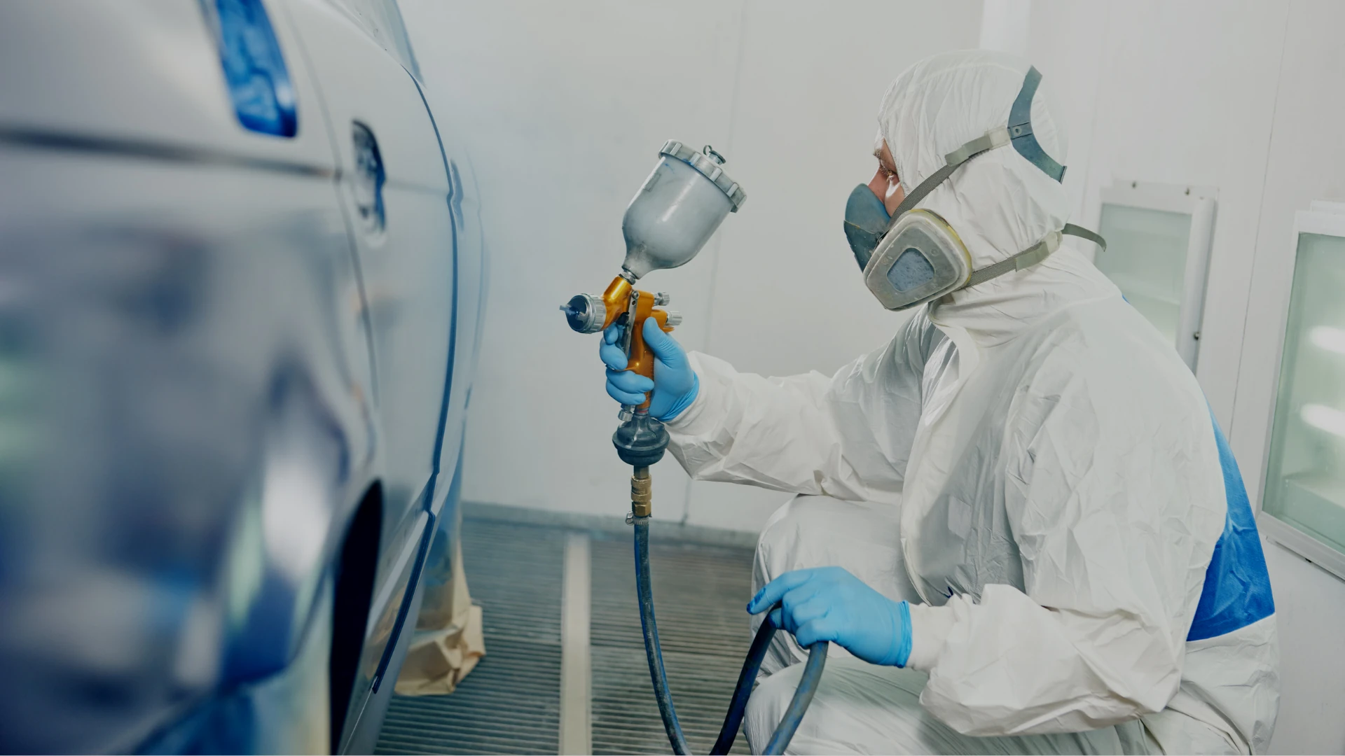 Greys Migration Services Vehicle Spray Painter